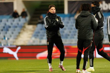 Georgiy Sudakov, Atletico CP ve SL Benfica (Maciej Rogowski / Ball Raw Images) takımları arasında oynanan Taca De Portugal maçı sırasında görüldü.)