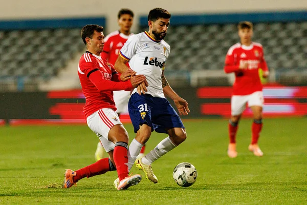 Henrique Araujo ve Paulinho, Taca De Portugal maçında Atletico CP ve SL Benfica (Maciej Rogowski / Ball Raw Images) takımları arasında görüldü.)