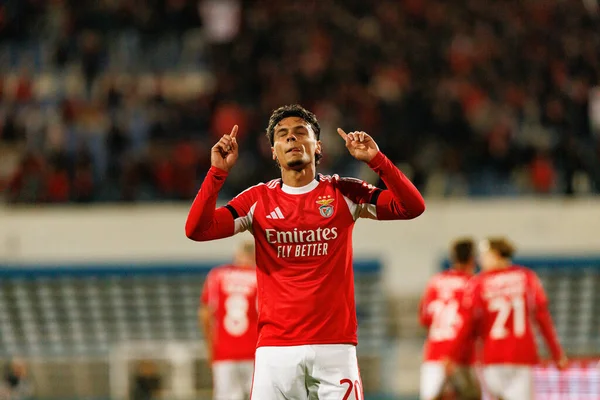 Richard Rios, Atletico CP ve SL Benfica (Maciej Rogowski / Ball Raw Images) takımları arasındaki Taca De Portugal maçında gol attıktan sonra kutlama yaparken görüldü.)