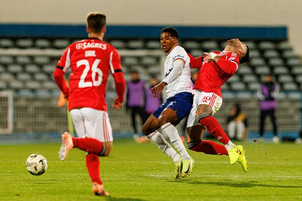 Caio Santana ve Nicolas Otamendi, Taca De Portugal maçında Atletico CP ve SL Benfica (Maciej Rogowski / Ball Raw Images) takımları arasında görüldü.)