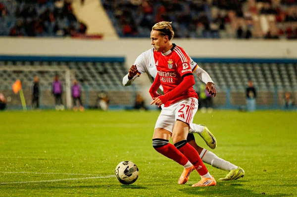 Caio Santana ve Andreas Schjelderup, Taca De Portugal maçında Atletico CP ve SL Benfica (Maciej Rogowski / Ball Raw Images) takımları arasında görüldü.)