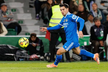 Brahim Diaz, Elche CF ve Real Madrid FC takımları arasında Estadio Manuel Martinez Valero (Maciej Rogowski / Ball Raw Images) maçında görüldü.)