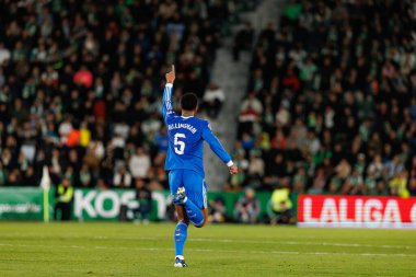 Jude Bellingham, Elche CF ve Real Madrid FC takımları arasında oynanan LaLiga EA SPORTS maçında Estadio Manuel Martinez Valero (Maciej Rogowski / Ball Raw Images)
