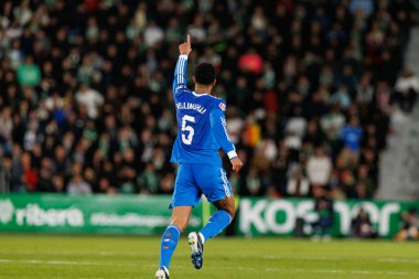 Jude Bellingham, Elche CF ve Real Madrid FC takımları arasında oynanan LaLiga EA SPORTS maçında Estadio Manuel Martinez Valero (Maciej Rogowski / Ball Raw Images)