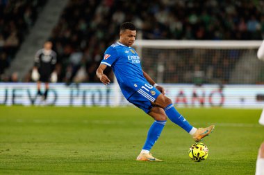 LaLiga EA SPORTS maçı sırasında Estadio Manuel Martinez Valero 'daki Elche CF ve Real Madrid FC takımları arasında Kylian Mbappe görüldü (Maciej Rogowski / Ball Raw Images)