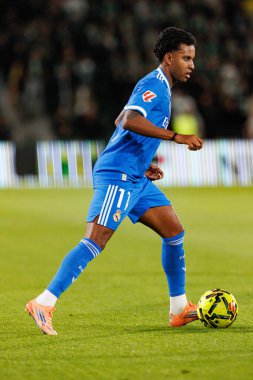 Rodrygo, Elche CF ve Real Madrid FC takımları arasında Estadio Manuel Martinez Valero (Maciej Rogowski / Ball Raw Images) arasında oynanan LaLiga EA SPORTS maçı sırasında görüldü.)