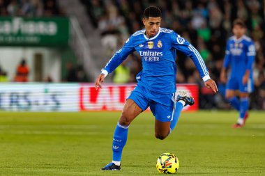 Jude Bellingham, Elche CF ve Real Madrid FC takımları arasında Estadio Manuel Martinez Valero (Maciej Rogowski / Ball Raw Images) maçında görüldü.)