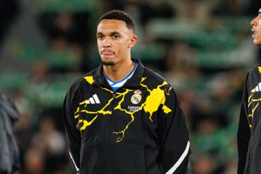 Trent Alexander-Arnold, Elche CF ve Real Madrid FC takımları arasında Estadio Manuel Martinez Valero (Maciej Rogowski / Ball Raw Images) maçında görüldü.)