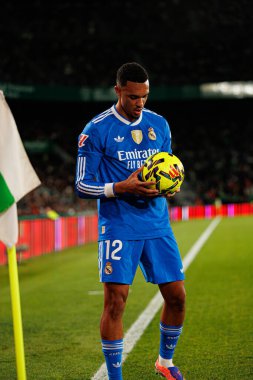 Trent Alexander-Arnold, Elche CF ve Real Madrid FC takımları arasında Estadio Manuel Martinez Valero (Maciej Rogowski / Ball Raw Images) maçında görüldü.)