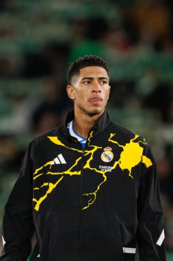 Jude Bellingham, Elche CF ve Real Madrid FC takımları arasında Estadio Manuel Martinez Valero (Maciej Rogowski / Ball Raw Images) maçında görüldü.)