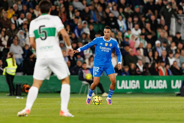 Trent Alexander-Arnold, Elche CF ve Real Madrid FC takımları arasında Estadio Manuel Martinez Valero (Maciej Rogowski / Ball Raw Images) maçında görüldü.)