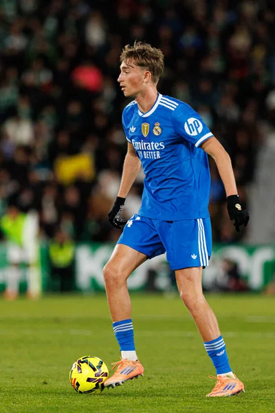 Dean Huijsen, Elche CF ve Real Madrid FC takımları arasında Estadio Manuel Martinez Valero (Maciej Rogowski / Ball Raw Images) maçında görüldü.)