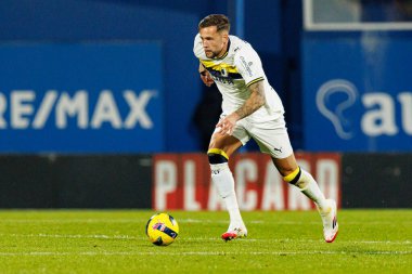 Justin De Haas, Taca De Portugal maçında Estoril Praia ve FC Famalicao takımları arasında Estadio Antonio Coimbra da Mota 'da (Maciej Rogowski / Ball Raw Images)