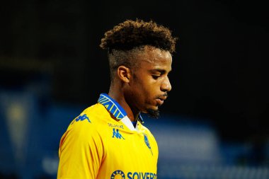 Goncalo Costa, Taca De Portugal maçında Estoril Praia ve FC Famalicao takımları arasında Estadio Antonio Coimbra da Mota 'da (Maciej Rogowski / Ball Raw Images)