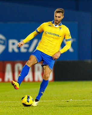 Ferro, GD Estoril Praia ve FC Famalicao takımları arasında Estadio Antonio Coimbra da Mota (Maciej Rogowski / Ball Raw Images) maçında görüldü.)