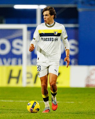 Gustavo Sa, Taca De Portugal maçında Estoril Praia ve FC Famalicao takımları arasında Estadio Antonio Coimbra da Mota 'da (Maciej Rogowski / Ball Raw Images) görüldü.)