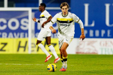 Gustavo Sa, Taca De Portugal maçında Estoril Praia ve FC Famalicao takımları arasında Estadio Antonio Coimbra da Mota 'da (Maciej Rogowski / Ball Raw Images) görüldü.)