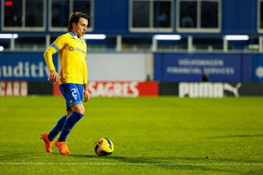 Ricard Sanchez, Taca De Portugal maçında Estoril Praia ve FC Famalicao takımları arasında Estadio Antonio Coimbra da Mota 'da görüldü (Maciej Rogowski / Ball Raw Images)