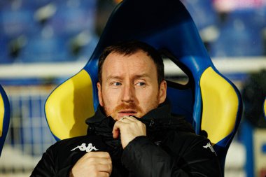 Ian Cathro, GD Estoril Praia ve FC Famalicao takımları arasında Estadio Antonio Coimbra da Mota (Maciej Rogowski / Ball Raw Images) maçında görüldü.)