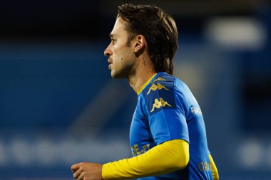 Ricard Sanchez, Taca De Portugal maçında Estoril Praia ve FC Famalicao takımları arasında Estadio Antonio Coimbra da Mota 'da görüldü (Maciej Rogowski / Ball Raw Images)