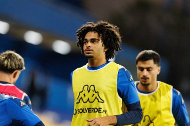Tiago Brito, Taca De Portugal maçında Estoril Praia ve FC Famalicao takımları arasında Estadio Antonio Coimbra da Mota 'da (Maciej Rogowski / Ball Raw Images) görüldü.)