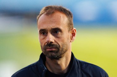 Hugo Oliveira, GD Estoril Praia ve FC Famalicao takımları arasında Estadio Antonio Coimbra da Mota (Maciej Rogowski / Ball Raw Images) maçında görüldü.)