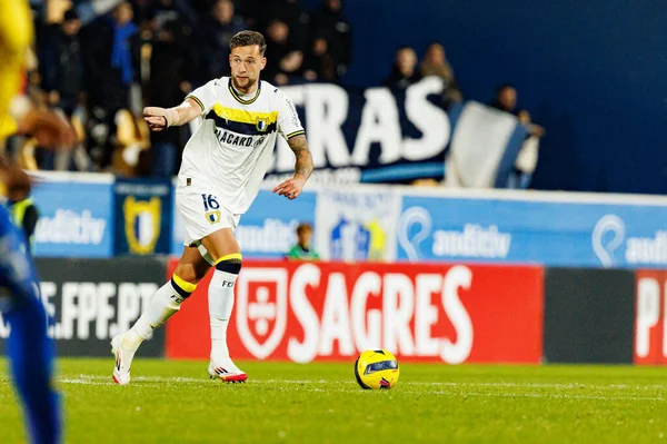 Justin De Haas, Taca De Portugal maçında Estoril Praia ve FC Famalicao takımları arasında Estadio Antonio Coimbra da Mota 'da (Maciej Rogowski / Ball Raw Images)