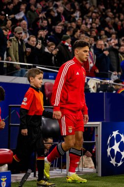 Georgiy Sudakov, AFC Ajax ve SL Benfica (Maciej Rogowski / Ball Raw Images) arasında Şampiyonlar Ligi faz oyununda görüldü)