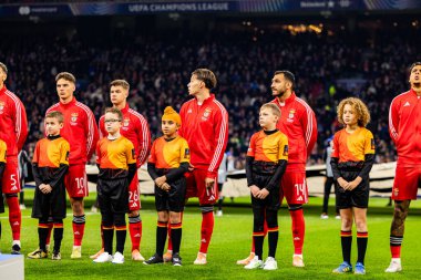 Vangelis Pavlidis, AFC Ajax ve SL Benfica (Maciej Rogowski / Ball Raw Images) arasındaki Şampiyonlar Ligi faz oyununda görüldü)