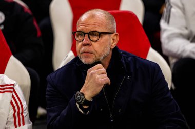 Fred Grim, AFC Ajax ve SL Benfica (Maciej Rogowski / Ball Raw Images) arasındaki Şampiyonlar Ligi faz maçında görüldü)