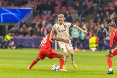 AFC Ajax ve SL Benfica arasında Şampiyonlar Ligi faz oyunu   