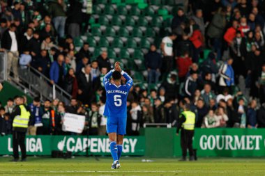 Elche, İspanya - 11 23 23 2025: Jude Bellingham, Elche CF ve Real Madrid FC takımları arasında oynanan LaLiga EA Spor maçı sırasında görüldü  