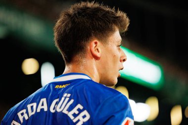 Elche, İspanya - 11 23 23 2025: LaLiga EA Spor karşılaşmasında Elche CF ve Real Madrid FC takımları arasında Arda Güler görüldü 