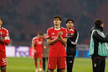Antonio Silva, AFC Ajax ve SL Benfica (Maciej Rogowski / Ball Raw Images) arasındaki Şampiyonlar Ligi faz maçında görüldü)