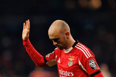 Fredrik Aursnes, AFC Ajax ve SL Benfica (Maciej Rogowski / Ball Raw Images) arasında Şampiyonlar Ligi faz oyunu sırasında görüldü)