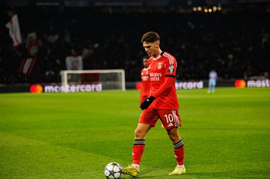 Georgiy Sudakov, AFC Ajax ve SL Benfica (Maciej Rogowski / Ball Raw Images) arasında Şampiyonlar Ligi faz oyununda görüldü)