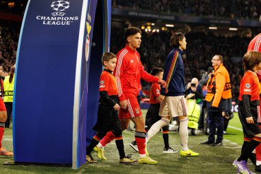 Georgiy Sudakov, AFC Ajax ve SL Benfica (Maciej Rogowski / Ball Raw Images) arasında Şampiyonlar Ligi faz oyununda görüldü)