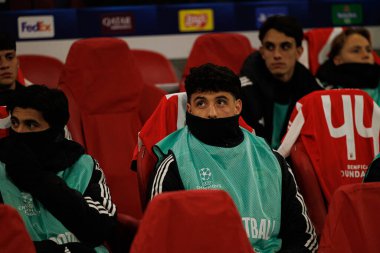 Manu Silva, AFC Ajax ve SL Benfica (Maciej Rogowski / Ball Raw Images) arasında Şampiyonlar Ligi faz oyunu sırasında görüldü)