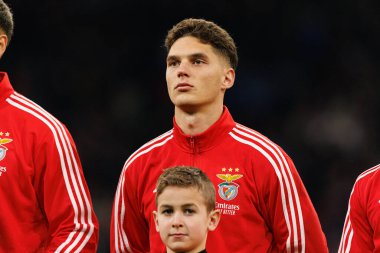 Georgiy Sudakov, AFC Ajax ve SL Benfica (Maciej Rogowski / Ball Raw Images) arasında Şampiyonlar Ligi faz oyununda görüldü)