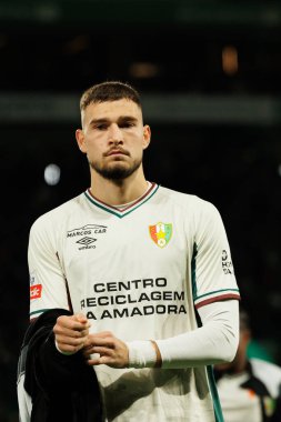   Atanas Chernev, Liga Portekiz maçı sırasında Estadio Jose Alvalade 'de Sporting CP ve CF Estrela Amadora (Maciej Rogowski / Ball Raw Images) takımları arasında görüldü.)