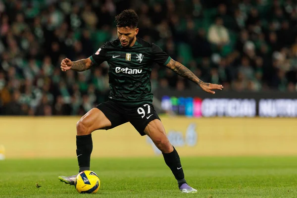  Luis Javier Suarez seen during Liga Portugal game between teams of Sporting CP and CF Estrela Amadora  at Estadio Jose Alvalade (Maciej Rogowski/Ball Raw Images)