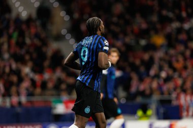 Marcus Thuram seen during Champions League league phase game between Atletico de Madrid and Internazionale Milano  (Maciej Rogowski/Ball Raw Images)
