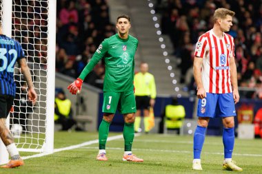 Juan Musso, Atletico de Madrid ile Internazionale Milano (Maciej Rogowski / Ball Raw Images) arasındaki Şampiyonlar Ligi faz maçında görüldü.)