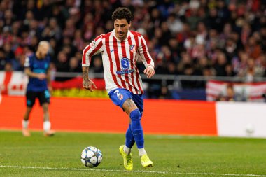 Jose Maria Gimenez seen during Champions League league phase game between Atletico de Madrid and Internazionale Milano  (Maciej Rogowski/Ball Raw Images)