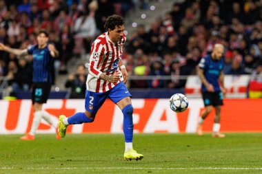 Jose Maria Gimenez seen during Champions League league phase game between Atletico de Madrid and Internazionale Milano  (Maciej Rogowski/Ball Raw Images)