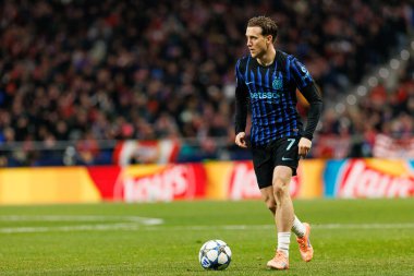 Piotr Zielinski seen during Champions League league phase game between Atletico de Madrid and Internazionale Milano  (Maciej Rogowski/Ball Raw Images)