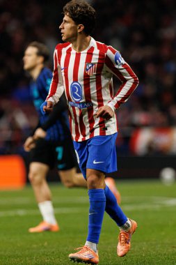 Giuliano Simeone, Atletico de Madrid ile Internazionale Milano (Maciej Rogowski / Ball Raw Images) arasındaki Şampiyonlar Ligi faz maçında görüldü.)