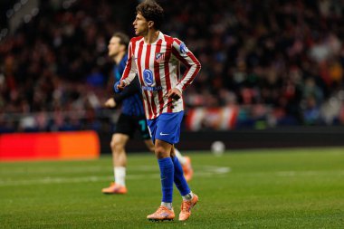 Giuliano Simeone, Atletico de Madrid ile Internazionale Milano (Maciej Rogowski / Ball Raw Images) arasındaki Şampiyonlar Ligi faz maçında görüldü.)