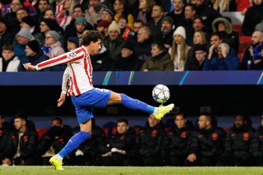 Jose Maria Gimenez, Atletico de Madrid ile Internazionale Milano (Maciej Rogowski / Ball Raw Images) arasındaki Şampiyonlar Ligi faz maçında görüldü.)
