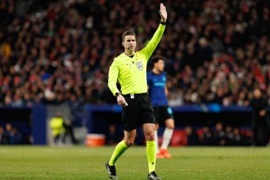 Francois Letexier, Atletico de Madrid ile Internazionale Milano (Maciej Rogowski / Ball Raw Images) arasındaki Şampiyonlar Ligi faz maçında görüldü.)